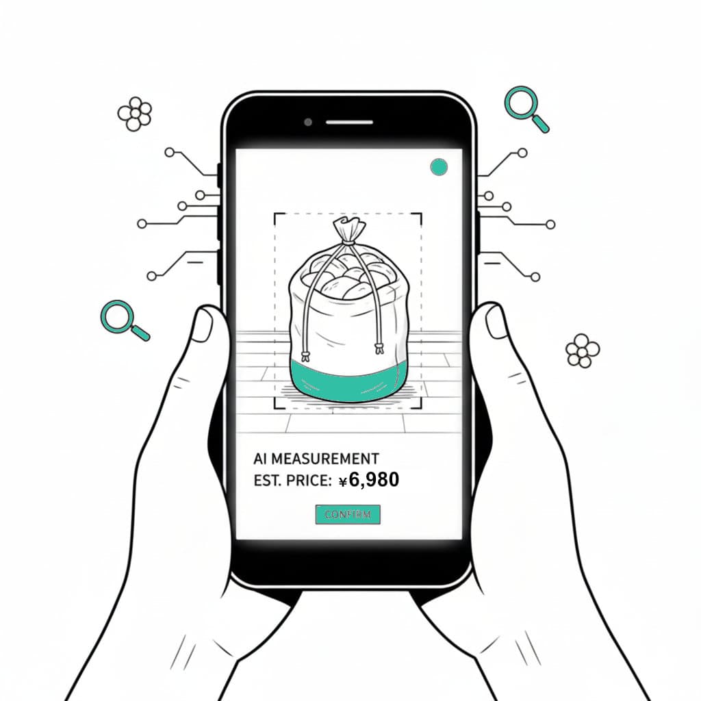 AI Weight Measurement Camera